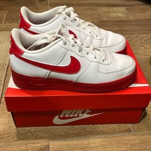 Air Force 1 Low 'White Red Sole'